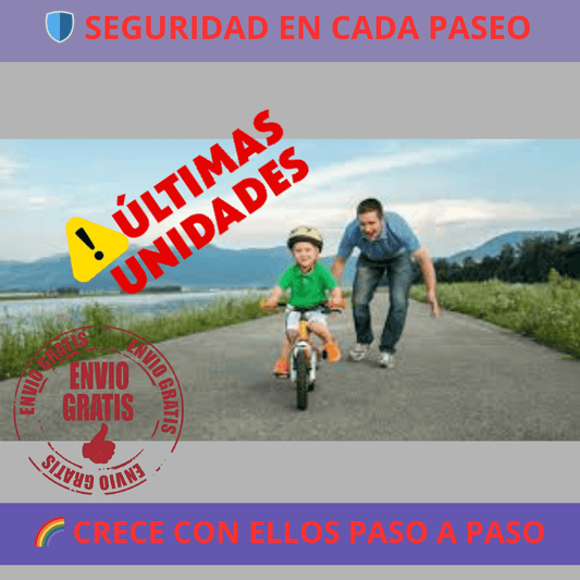 Bicicleta  Blanca De Aprendizaje Para Niño o Niña