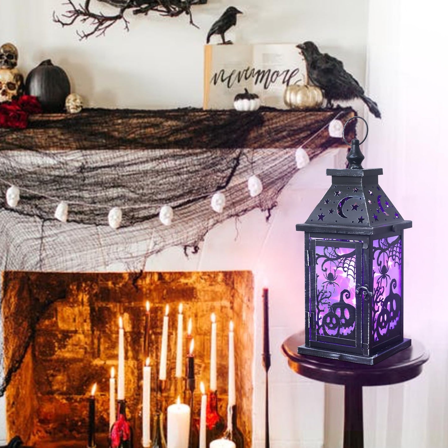 Kit Lampara Halloween Decorativa - 3 Lámparas Temáticas