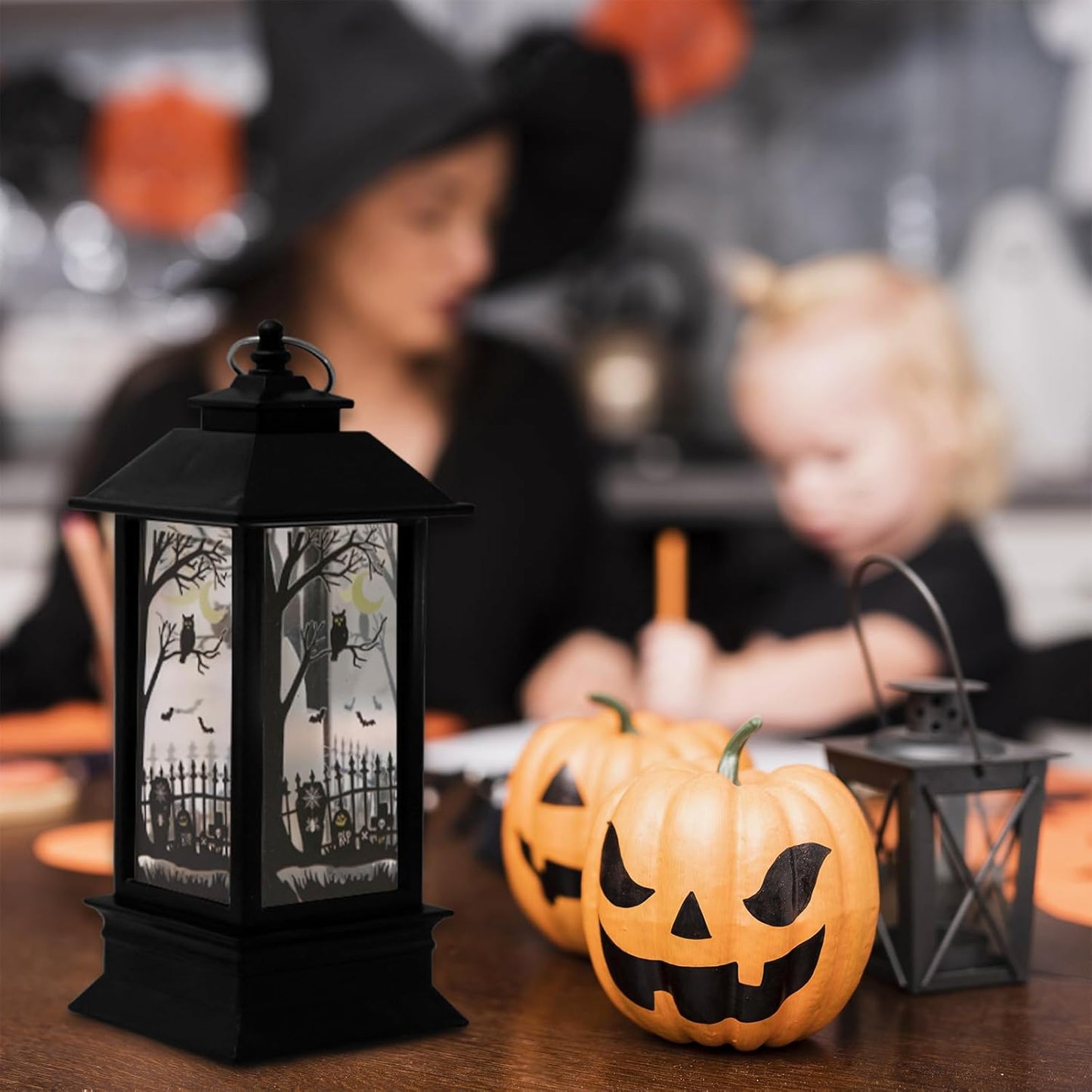 Kit Lampara Halloween Decorativa - 3 Lámparas Temáticas